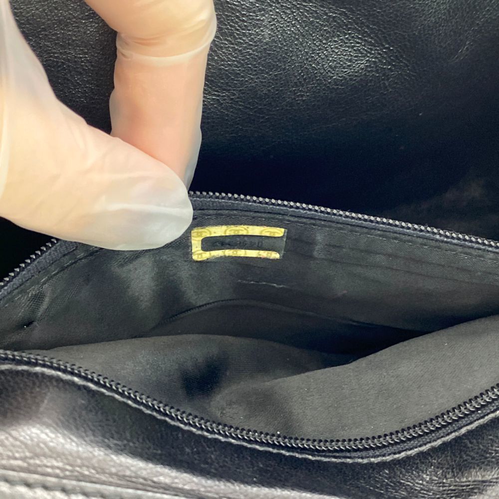 CHANEL Coco Envelope Flap Chain Shoulder Bag Black x - Picture 10 of 10